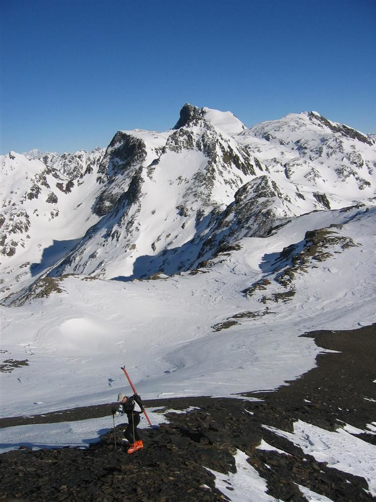 Depuis la Grande Lauzière : vue vers le NW