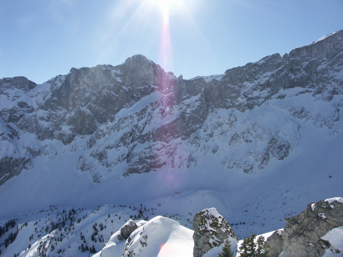 Dent d'Oche : depuis le Roc de Riandaz
