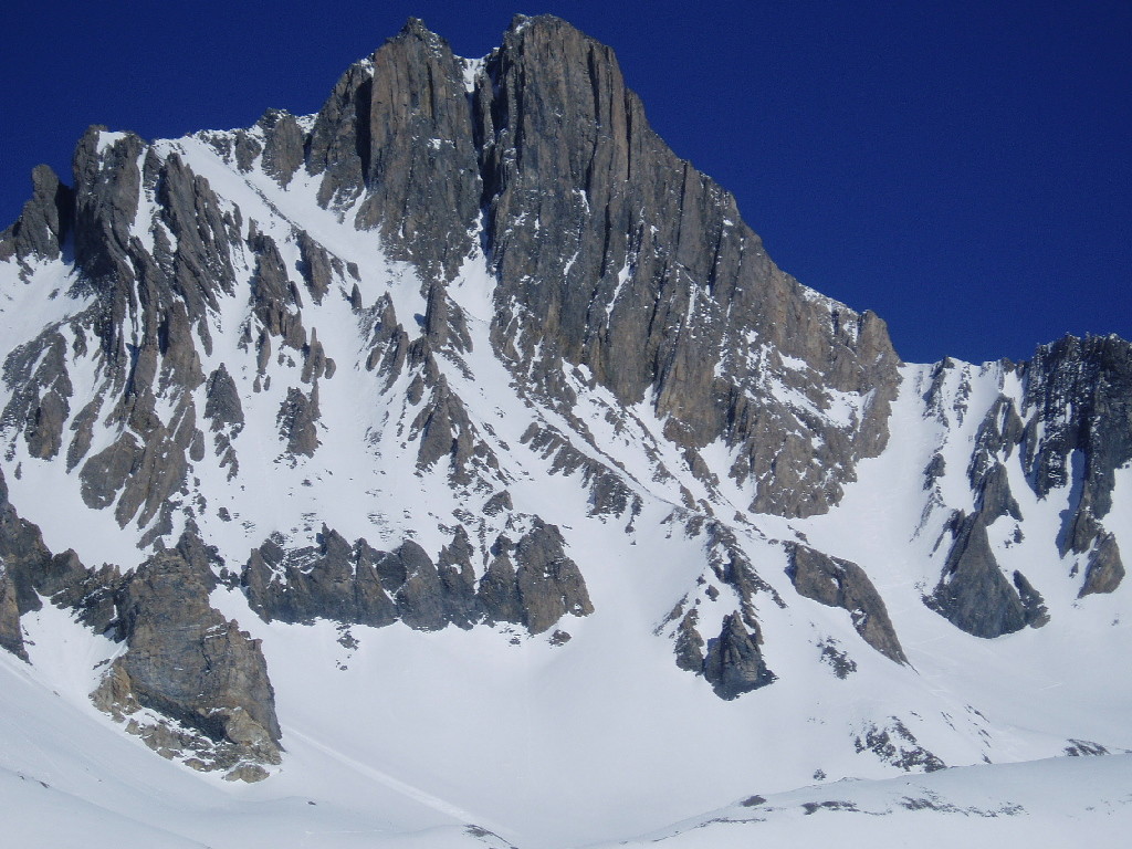 dent parrcachée par la brèche de la loza