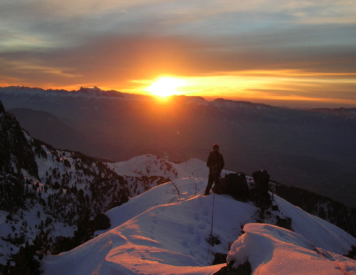 Coucher de soleil - Grand Eulier