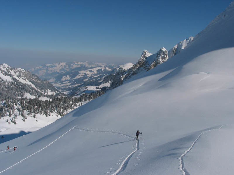 Montée à la Chambre aux Chamois
