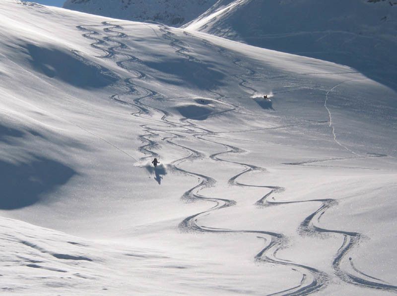 Sous la Chambre aux Chamois