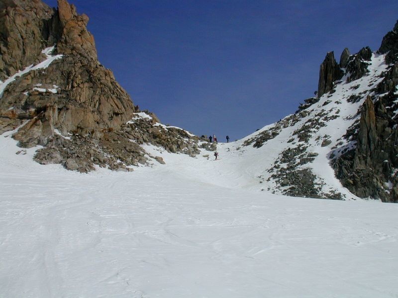 Montée au Col du Chardonnet