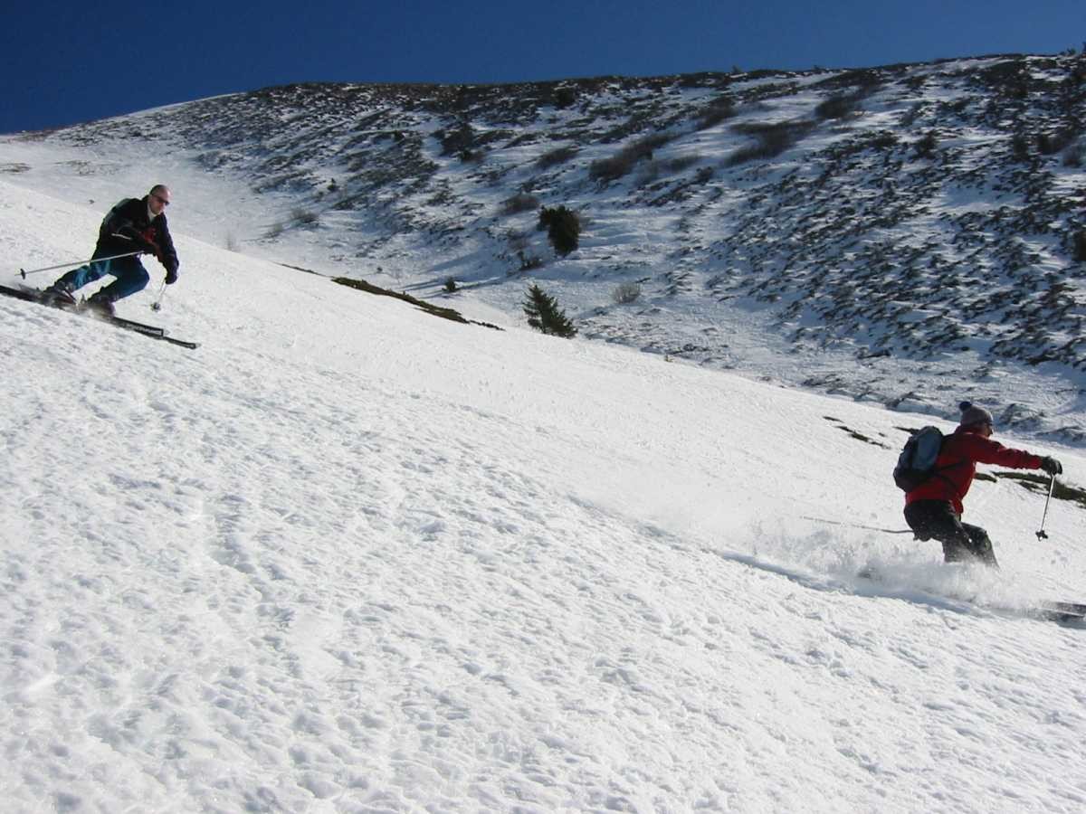 Ski au piquet