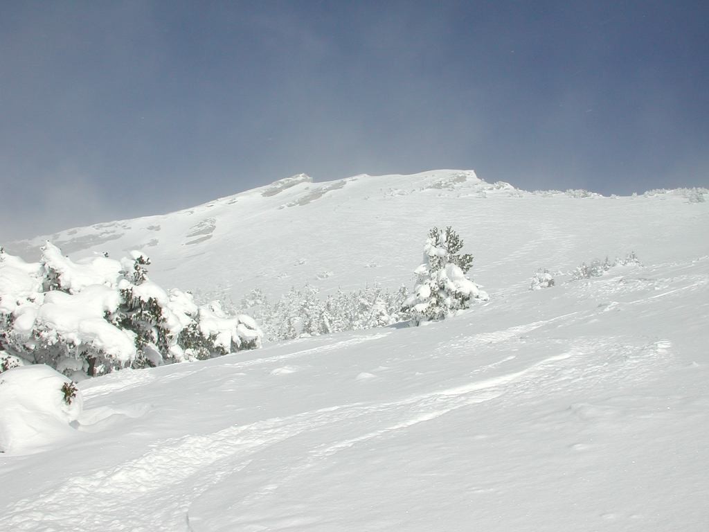 la dernière pente de CHAMECHAUDE