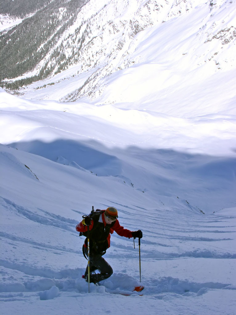 Monté par le couloir Nord