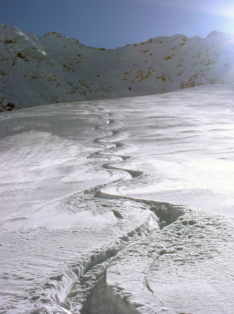 la descente...