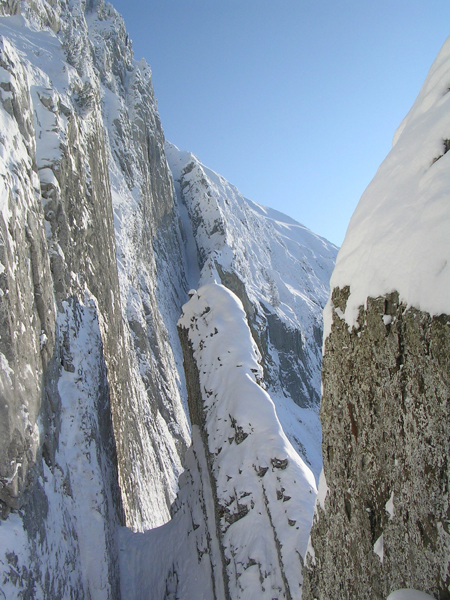 Le haut de l'itinéraire