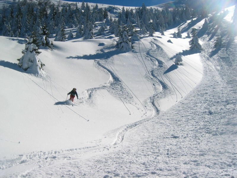 Descente du Pique Poque