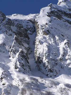 Vue sur couloir central - Pointes du Mouchillon