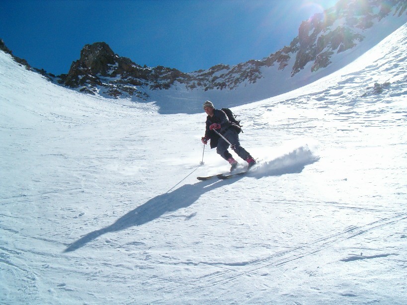 Sous le col d'Arguille coté Nord