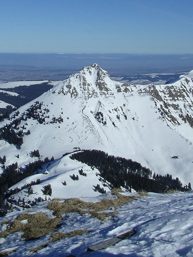 Teysachaux: couloir S
