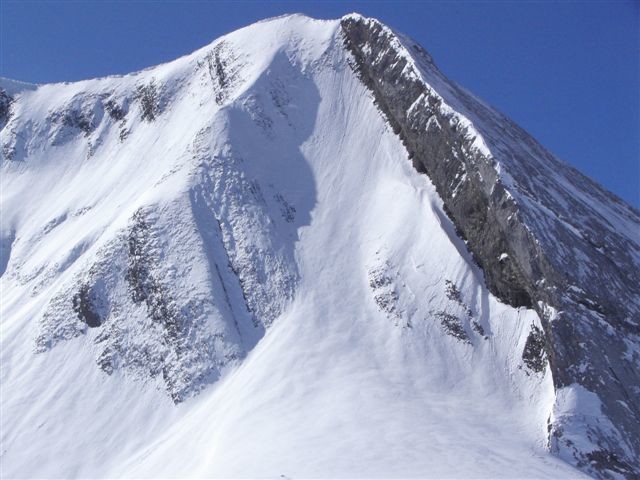 face nord est du Charvin