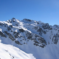 Versant SW de la dent du Pra