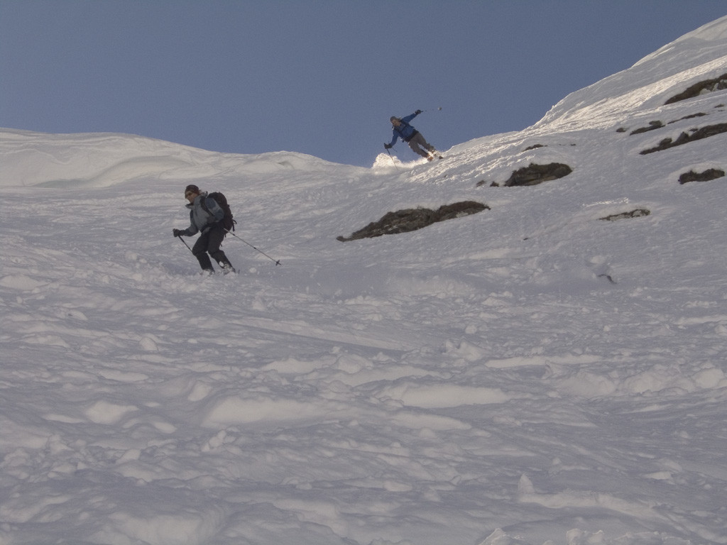 on entre dans la pente N du Gsür