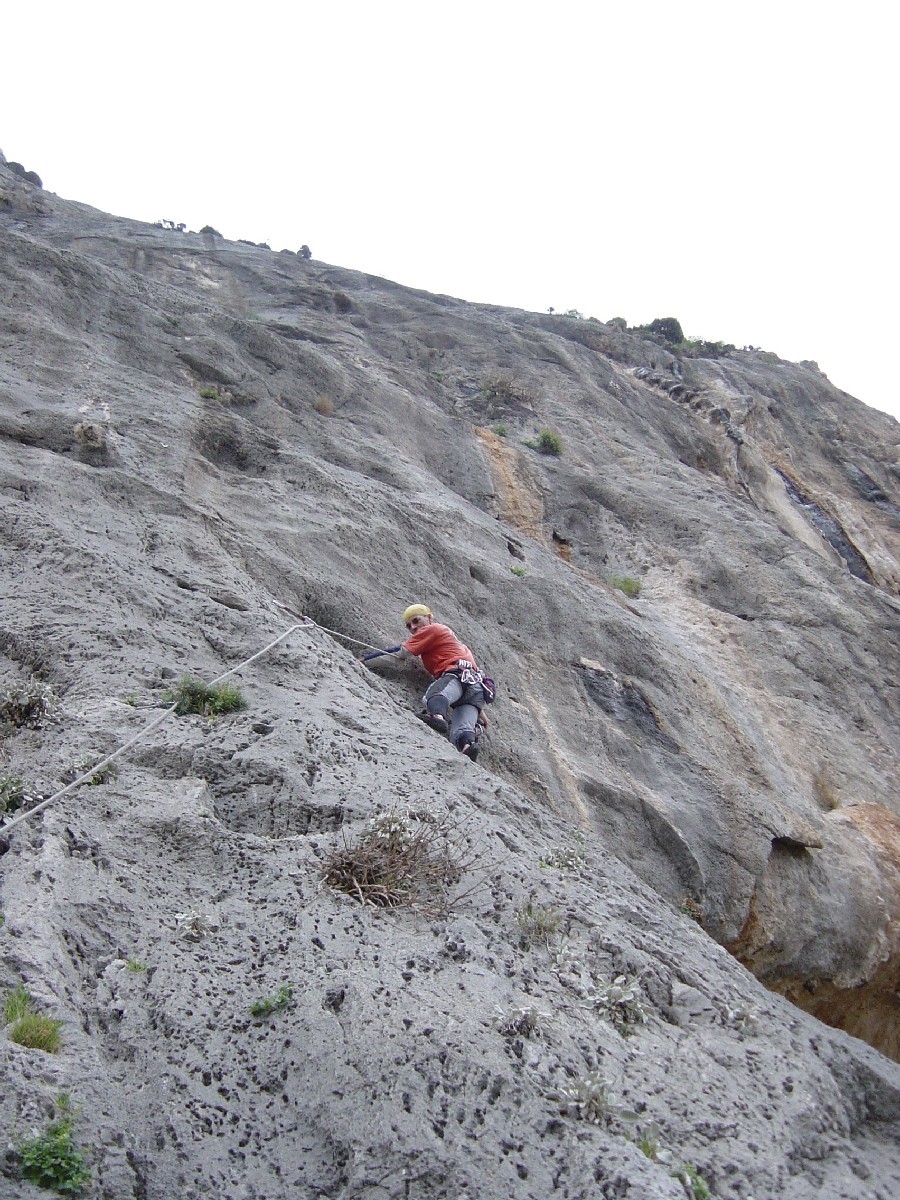 Yves Rémy dans "Boomerang" à Kalymnos.