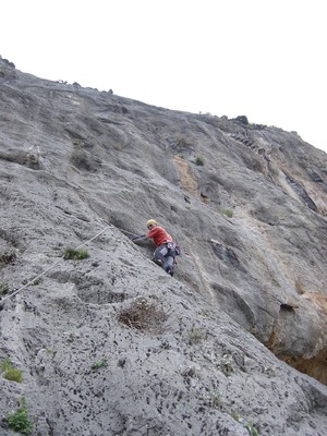 Yves Rémy dans "Boomerang" à Kalymnos.