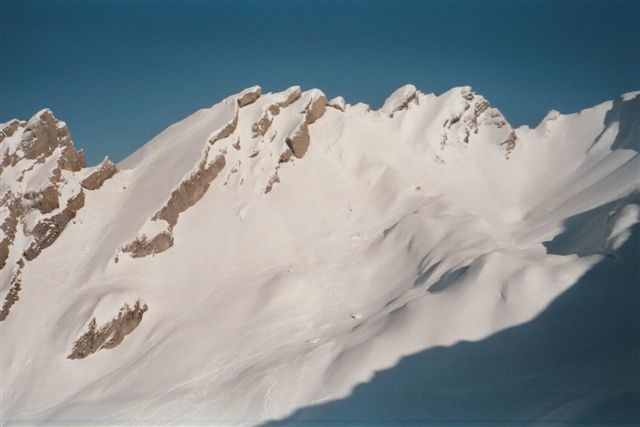Paré de Joux, col sud est, Trou de la Mouche, etc