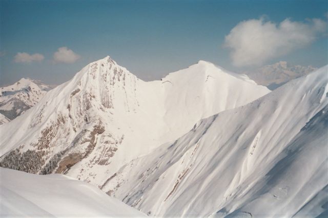 Pecloz, Mont d'Armène, et versant ouest de Pointe des Arces