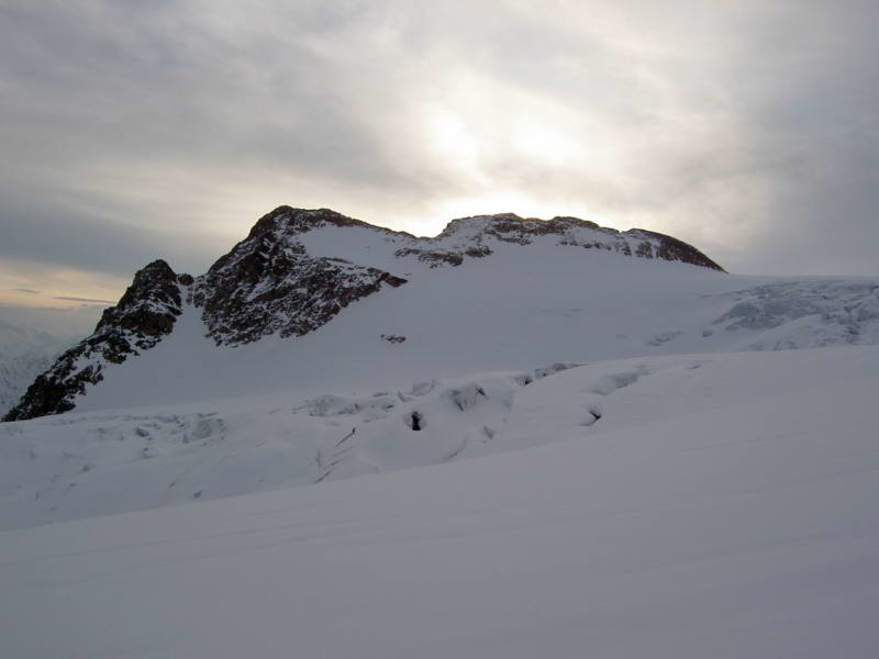 Dossen face W, vue depuis le Rosenlauigletscher
