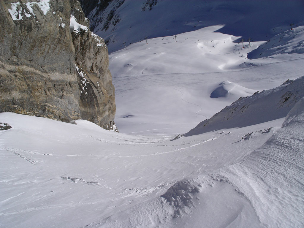 Couloir de La Pene Blanque