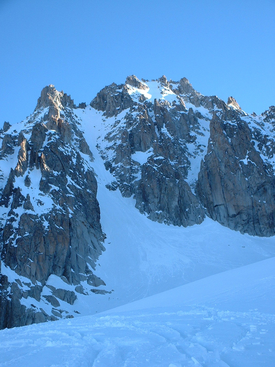 couloir de la Table à l'aiguille du Tour