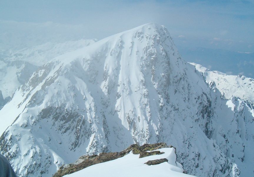 Rocher d'Arguille Face Nord (vue de la Gde Valloire)