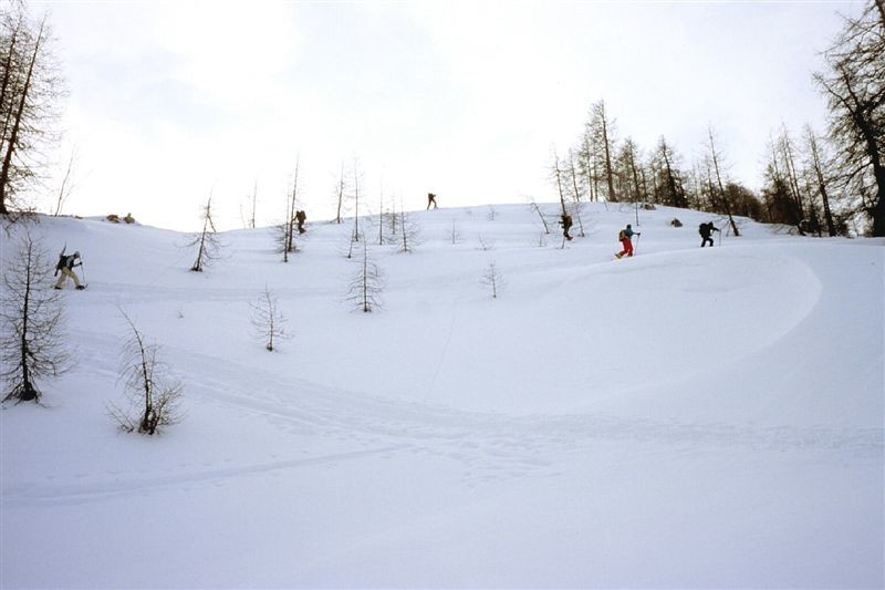 salita verso il Pizzo Grandinagia