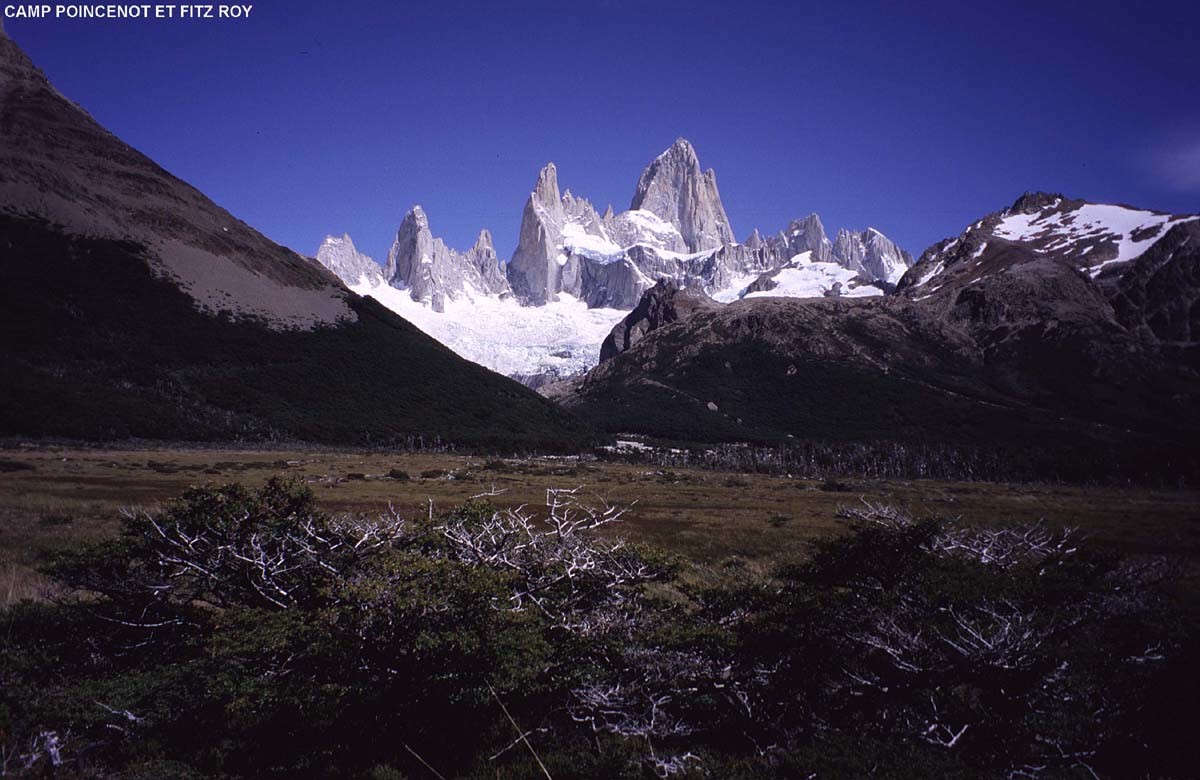 Fitz Roy, depuis le Camp Poincenot