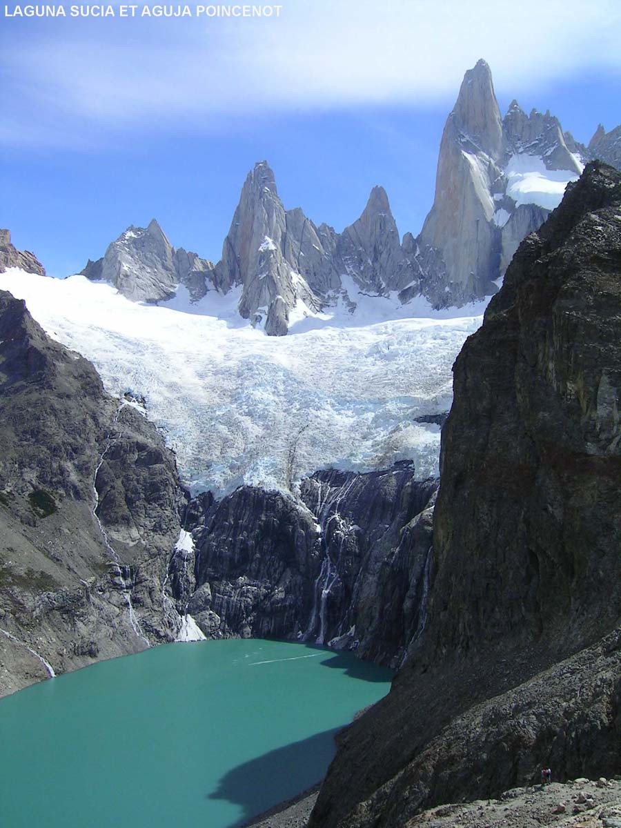 Laguna sucia et Aguille Poincenot