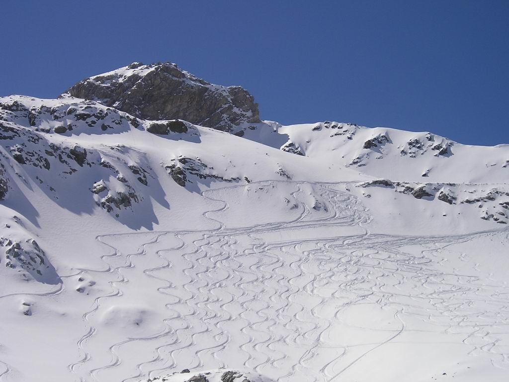 discesa in val Mulix