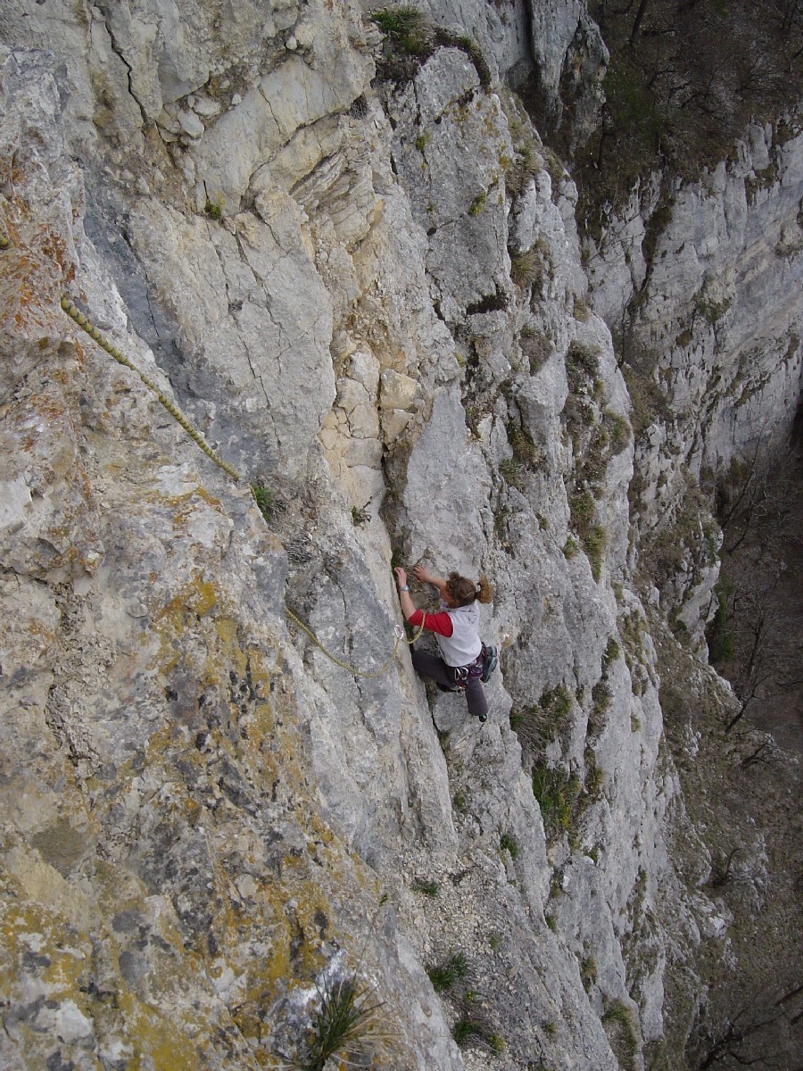 C.Devaux dans "Pour le plaisir" à Plagne, Suisse.