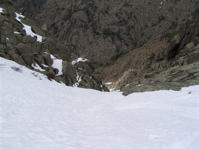 couloir de maghine, asco