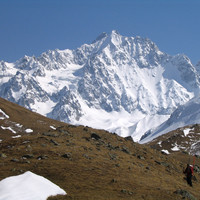 En descendant dans le vallon d'Arsine