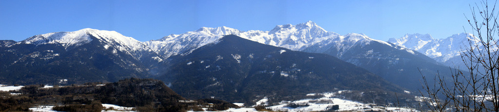 panorama belledonne (la rochette)