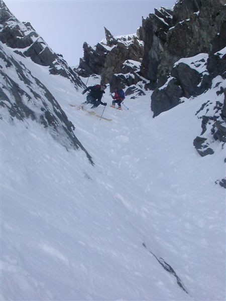 Descente dans le couloir