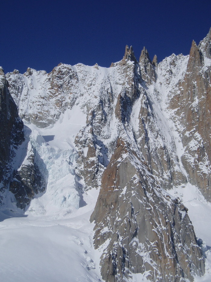 couloirs du diable et col du diable au Tacul