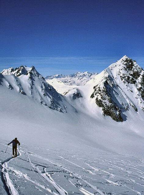 Muttengletscher: Ch.li Muttenhorn e Oberland