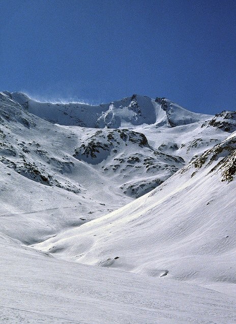 Piz Piot dal vallone di Jufer Alpa