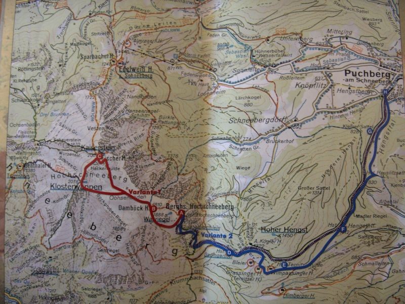 Carte de Schneeberg