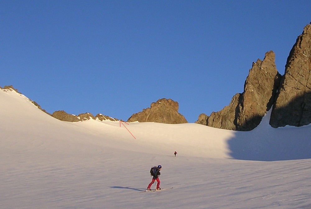Col du Sélé, versant Est