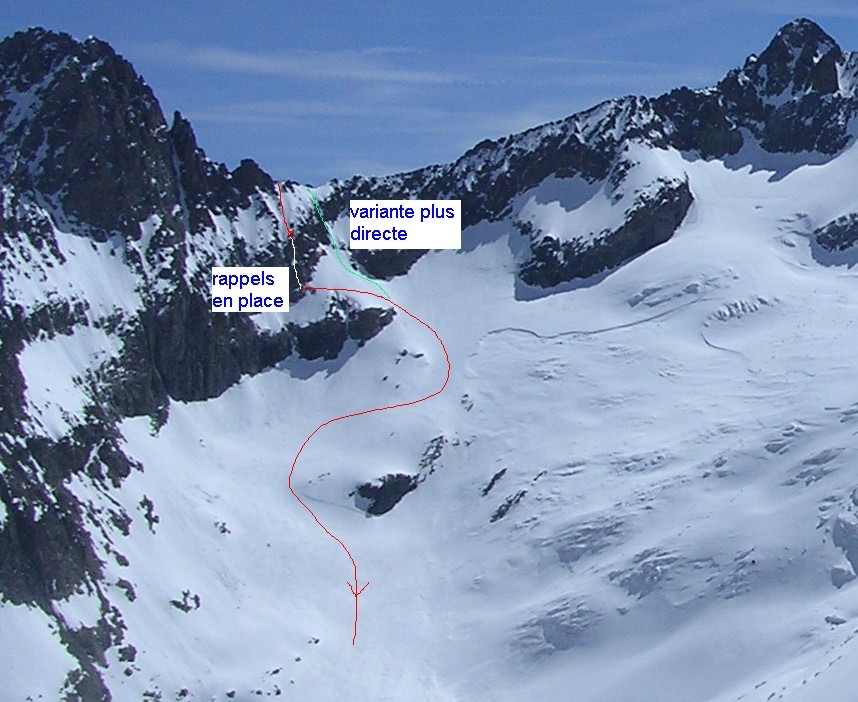 Col du Sélé versant ouest