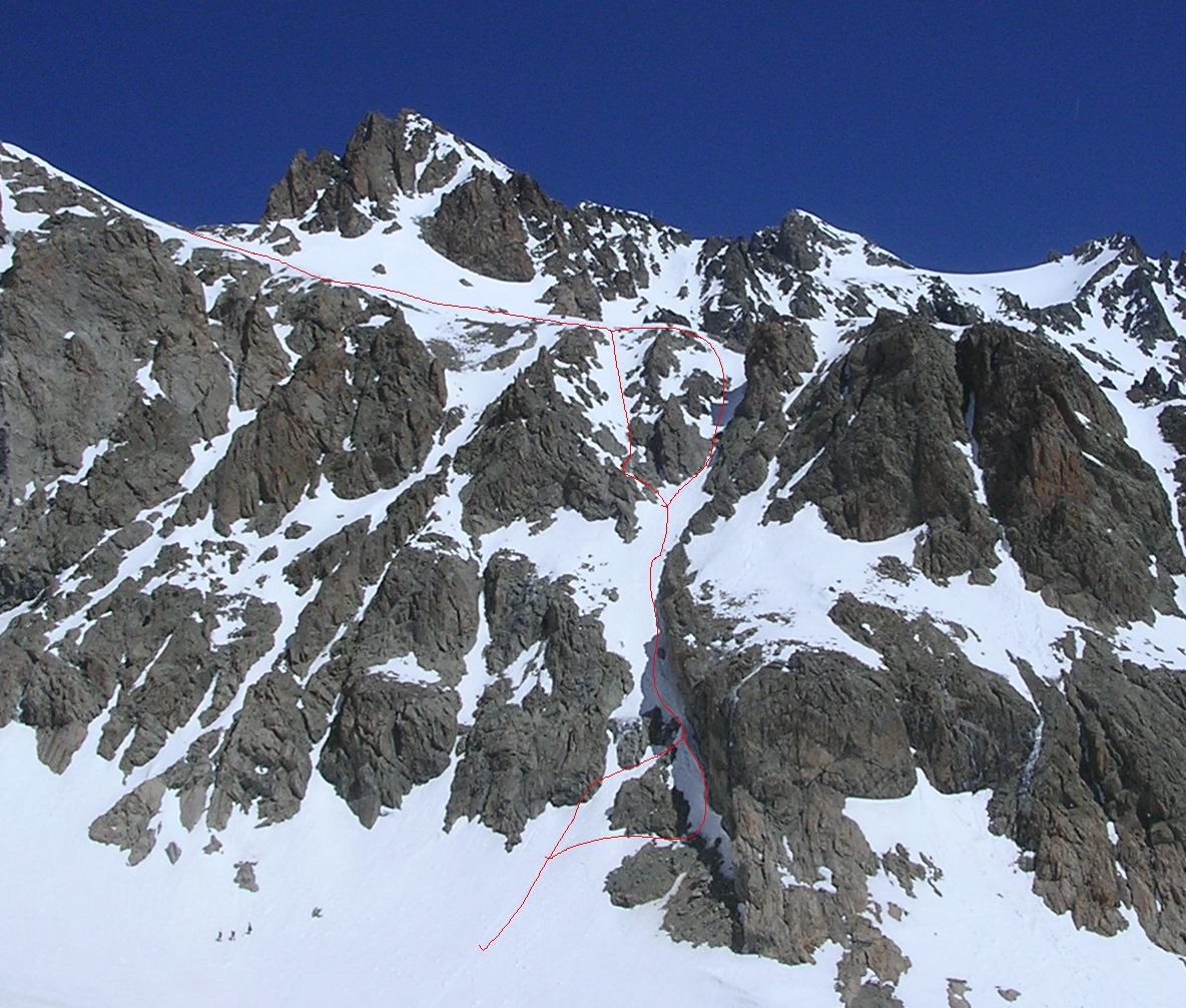 Col de la Temple versant Est