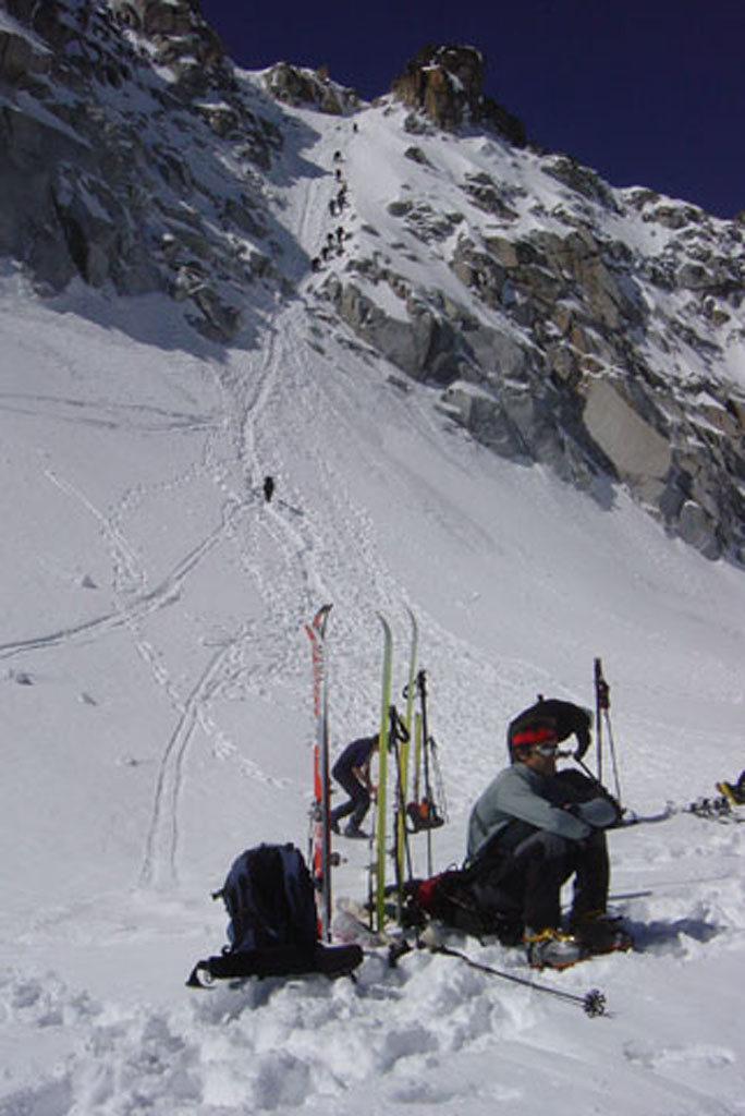 Maladeta couloir terminal