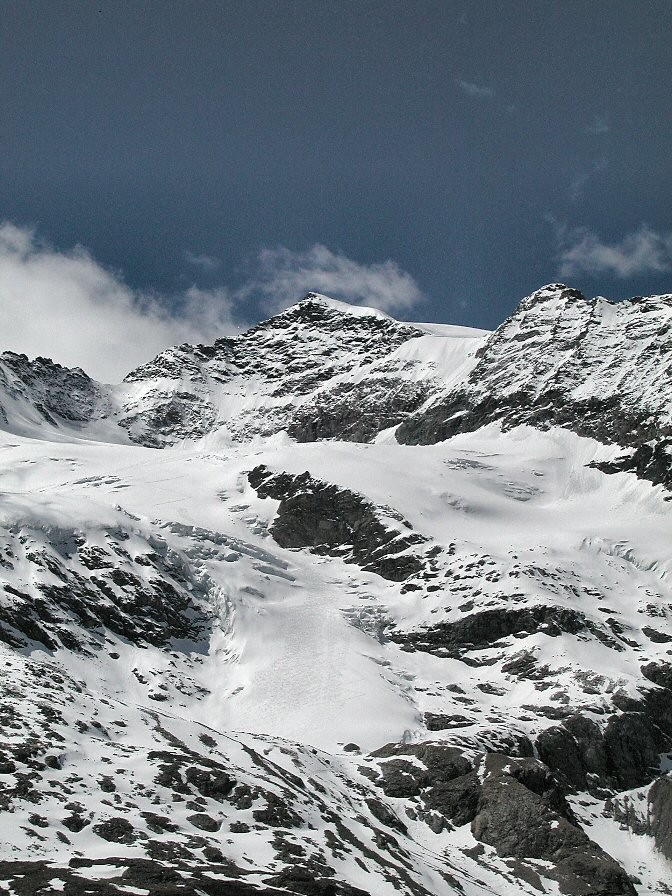 Piz Cambrena dal Berninapass