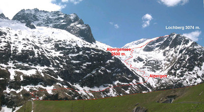 Lochberg - panorama dal Goscheneralpsee