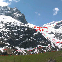 Lochberg - panorama dal Goscheneralpsee