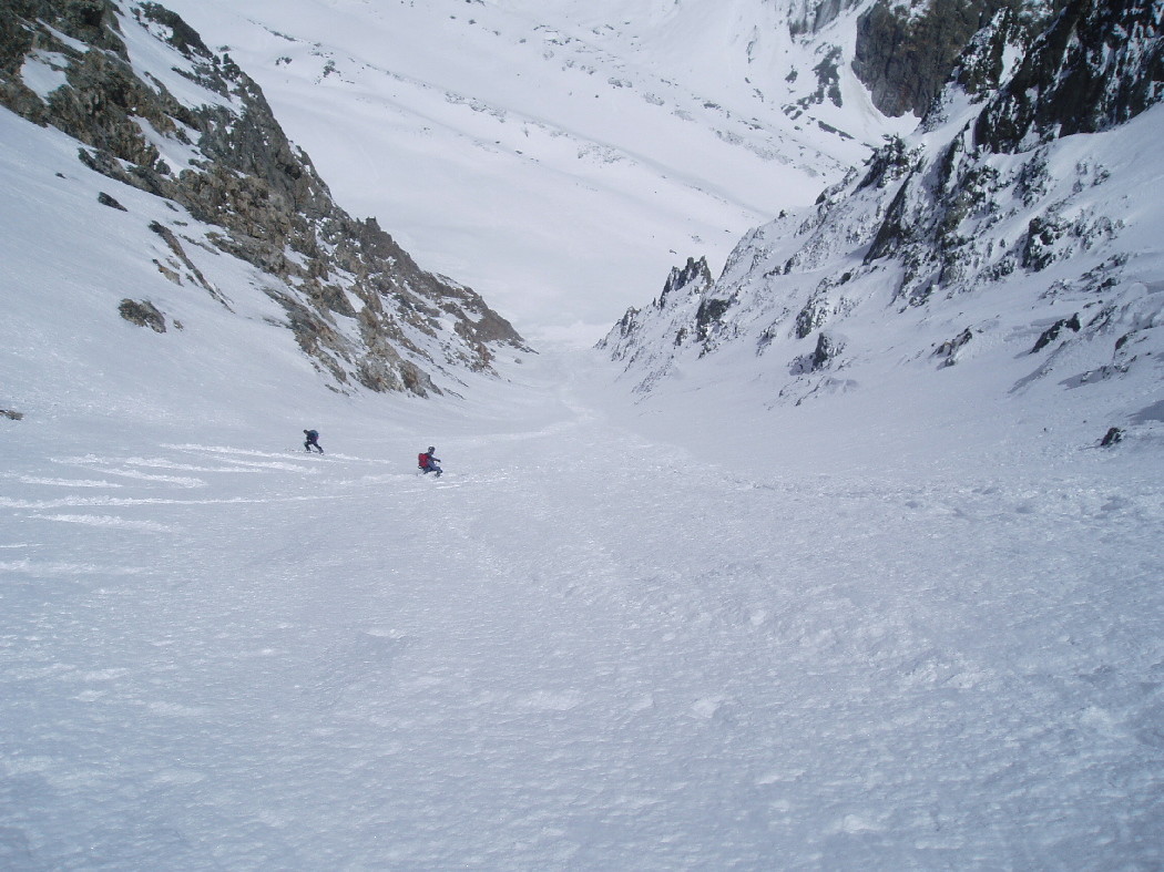 petit mt blanc couloir NE