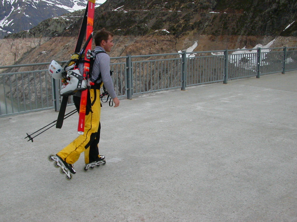 Pointe de l'Ifala approche en rollers !