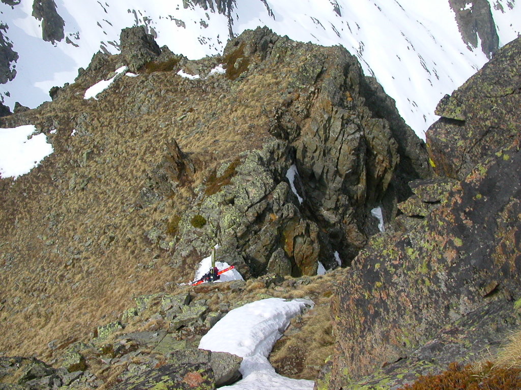 Pointe de l'Ifala , couloir NW